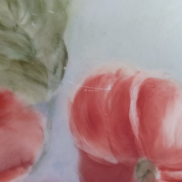 1981 Vintage Hand Painted Display Plate with Poppies - Picture 6 of 6